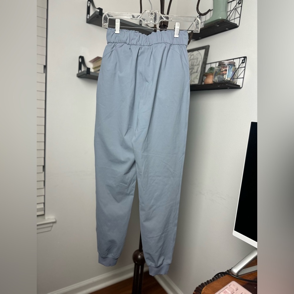 Lululemon Stretch High-Rise Jogger Full Length size 2 blue women’s - Picture 4 of 8
